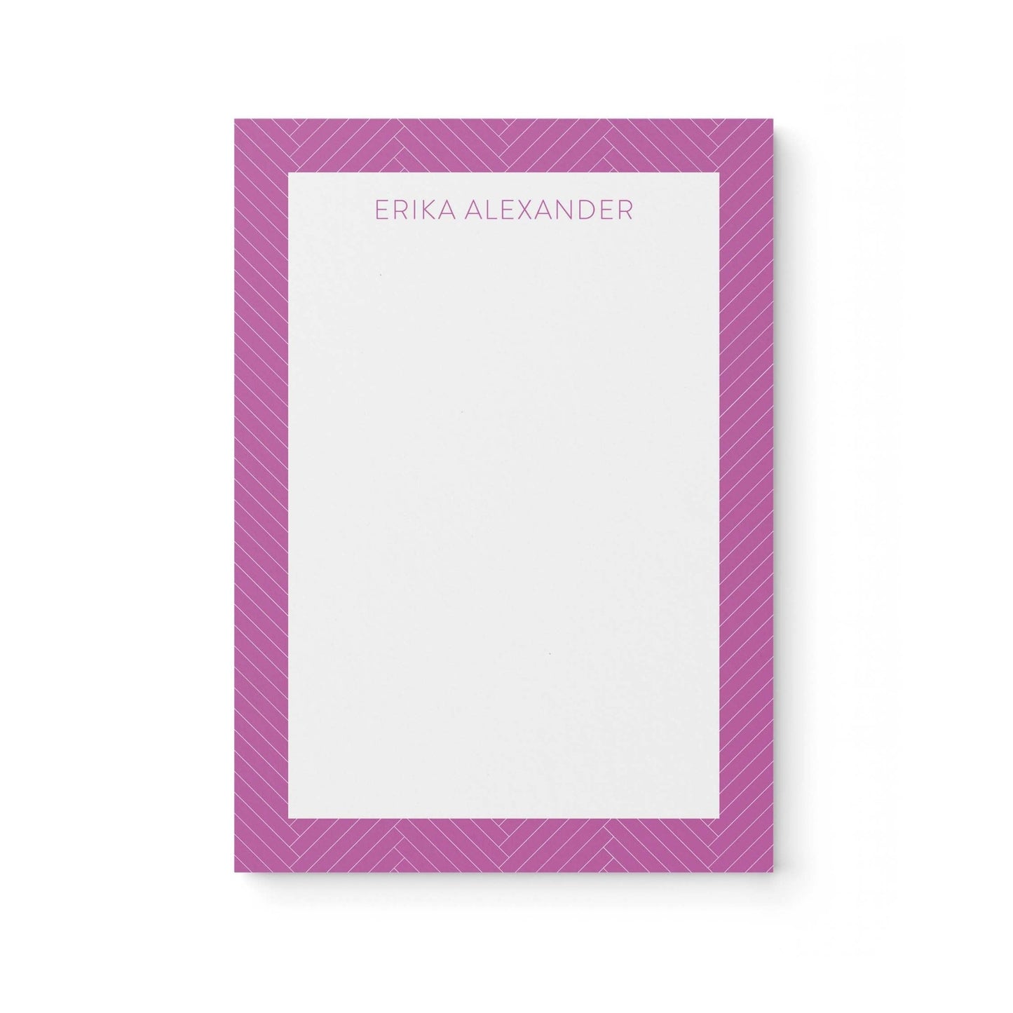 Erika Pattern Notepad - Blú Rose