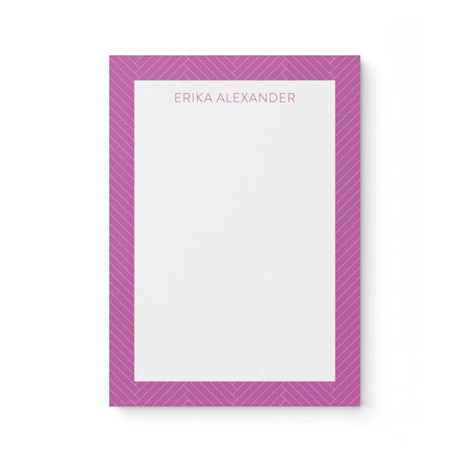 Erika Pattern Notepad - Blú Rose