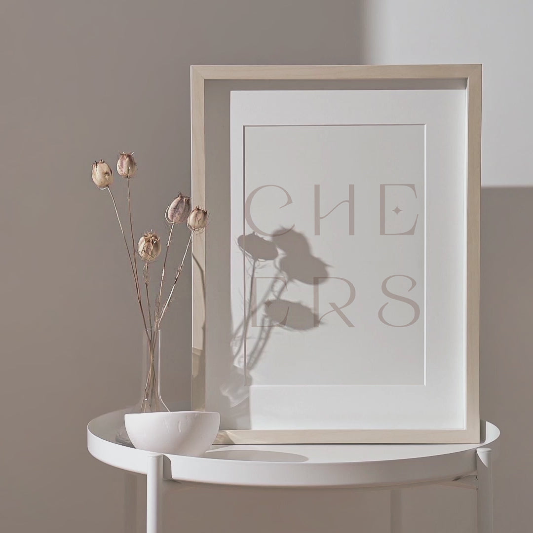 Cheers Art Print | Blú Rose Designs