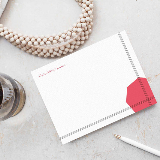 Genevieve Notepad + Notecard Set - Blú Rose