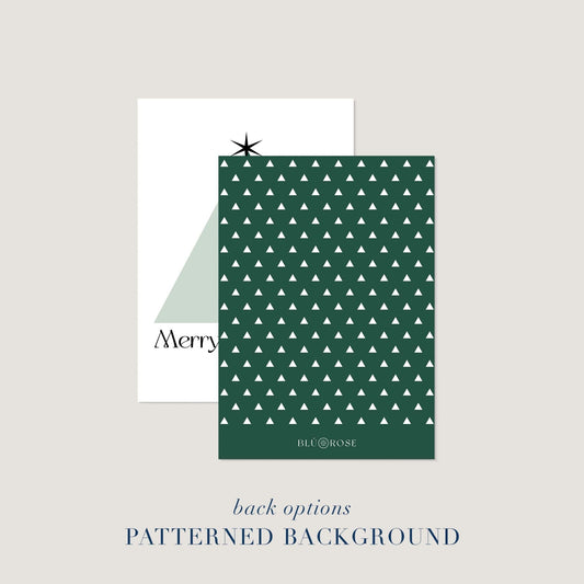 Geo Tree Holiday Cards - Blú Rose