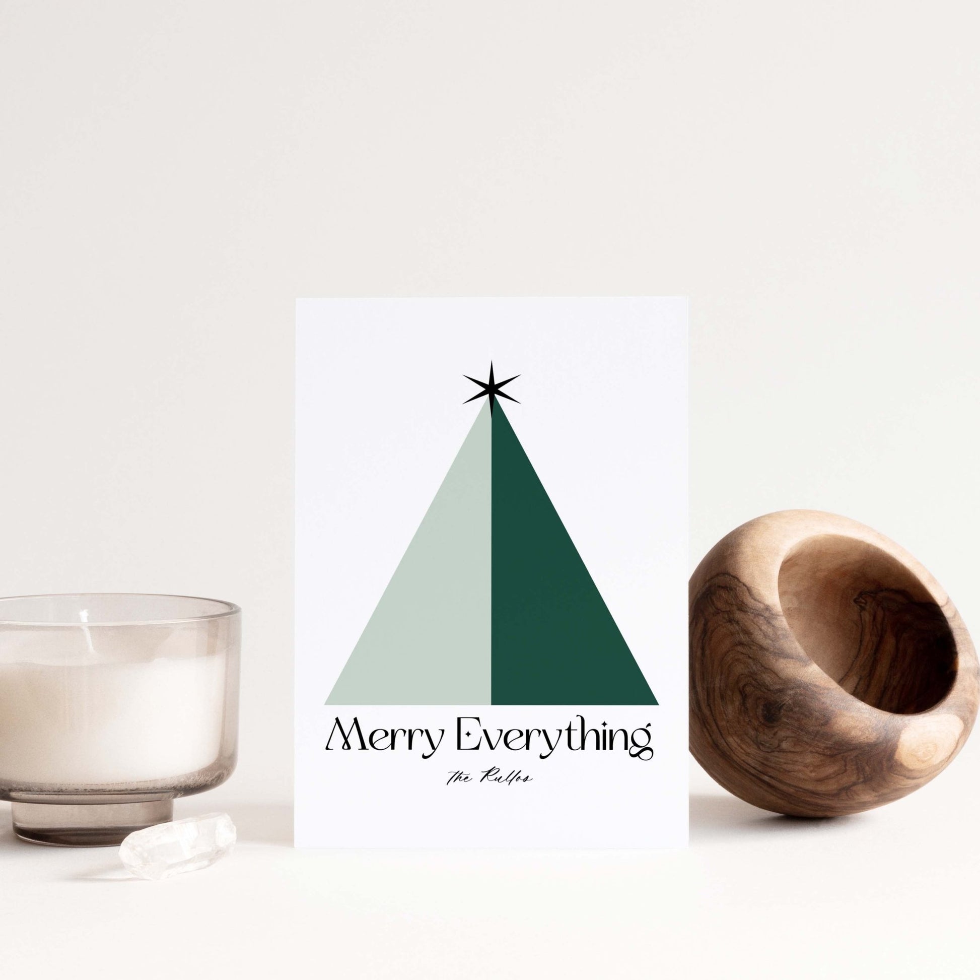 Geo Tree Holiday Cards - Blú Rose