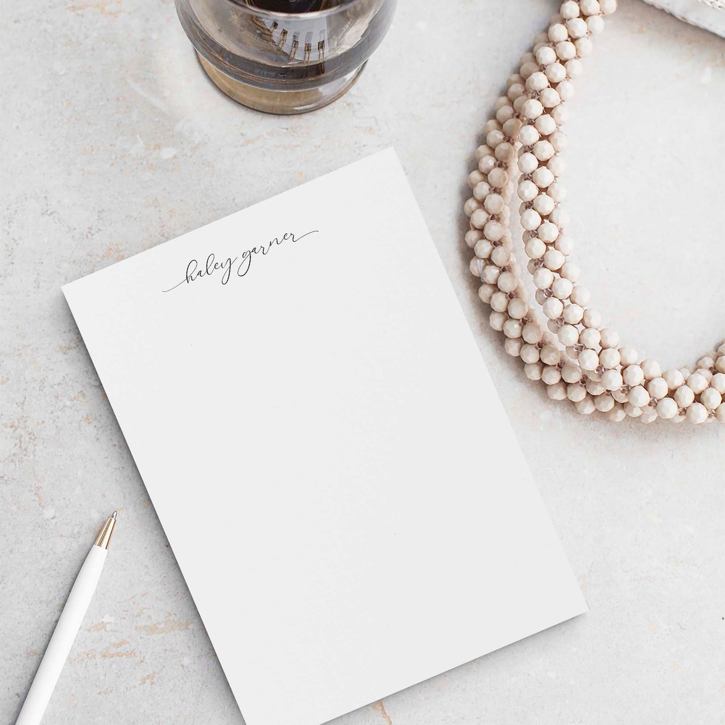 Haley Notepad - Blú Rose