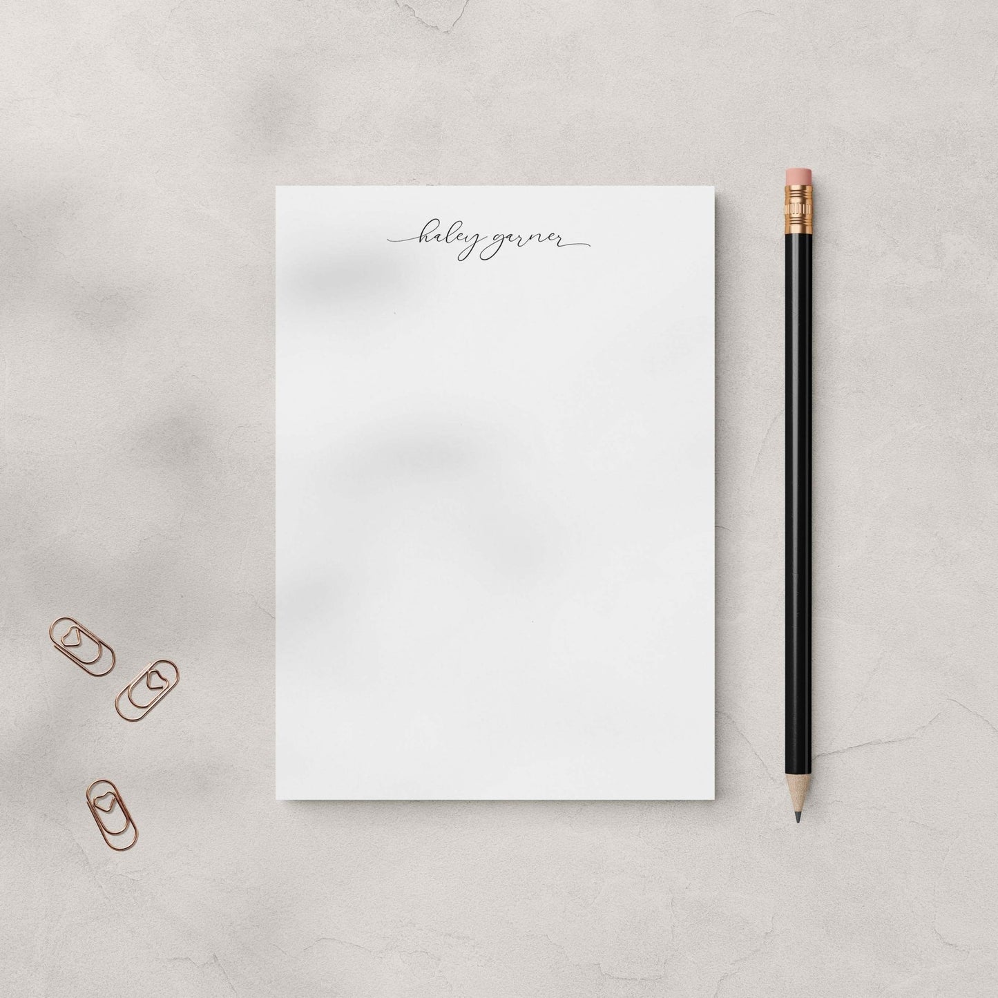 Haley Notepad - Blú Rose