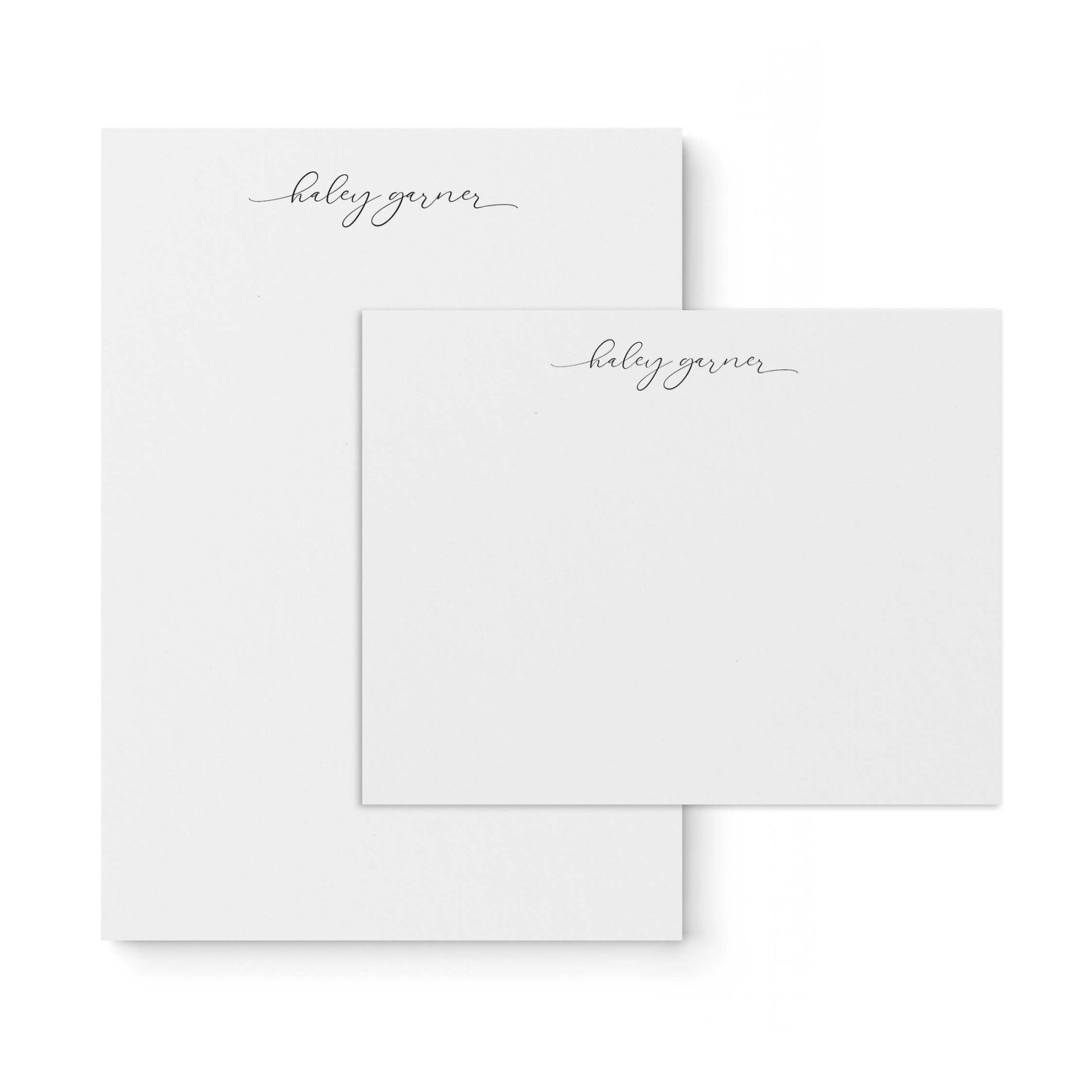 Haley Notepad + Notecard Set - Blú Rose