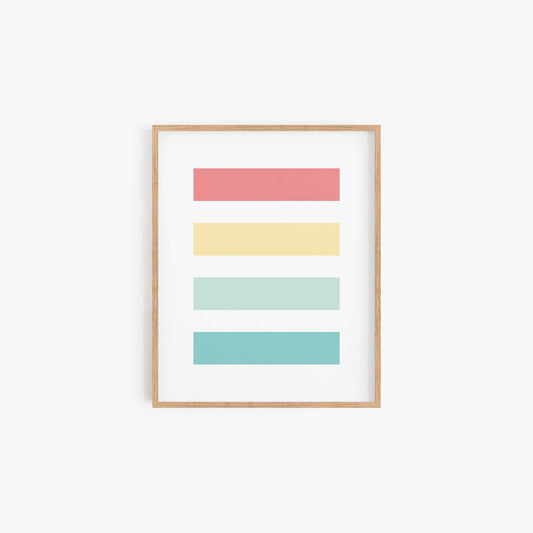 Happy Mood Art Print - Blú Rose