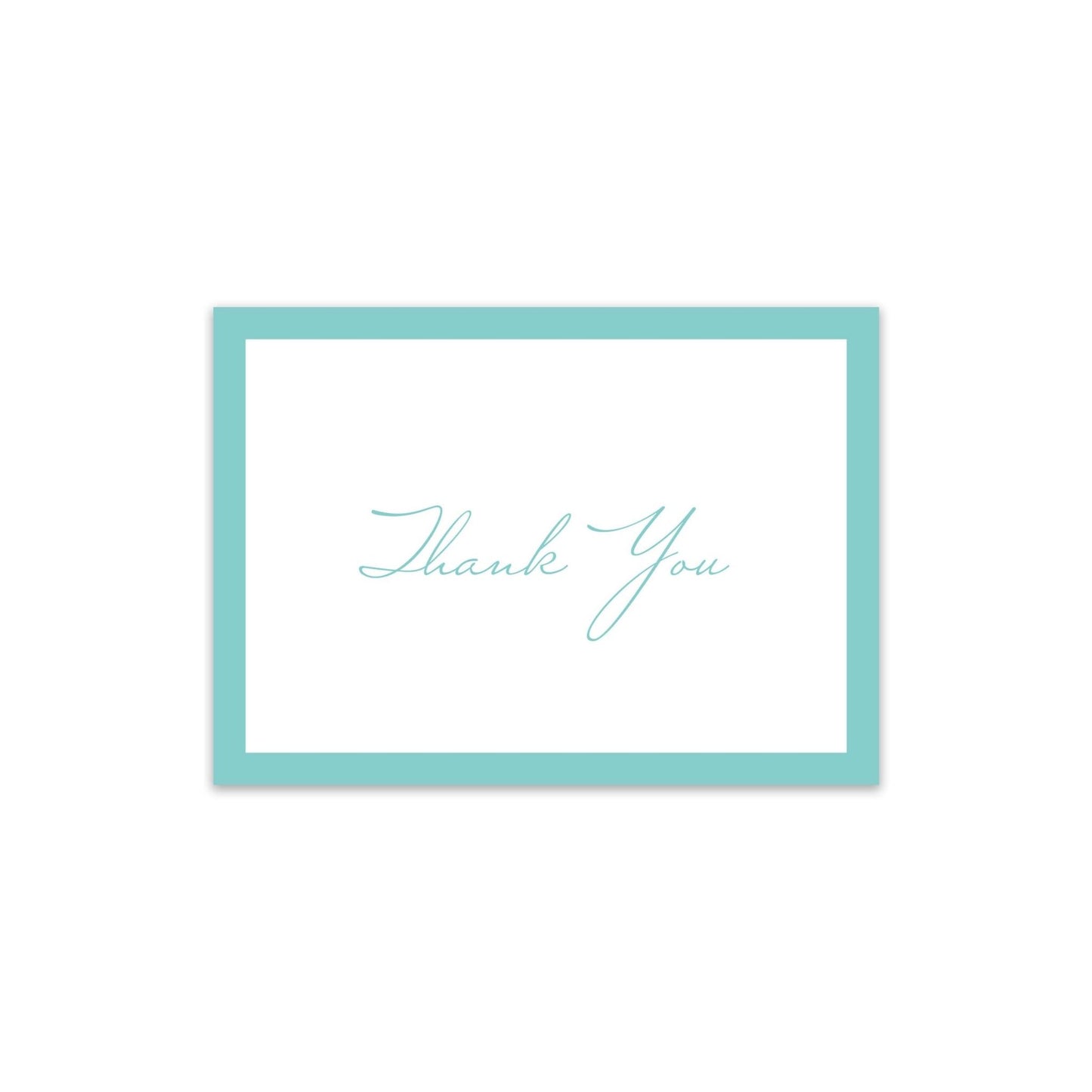 Hazel Border Thank You Card - Blú Rose
