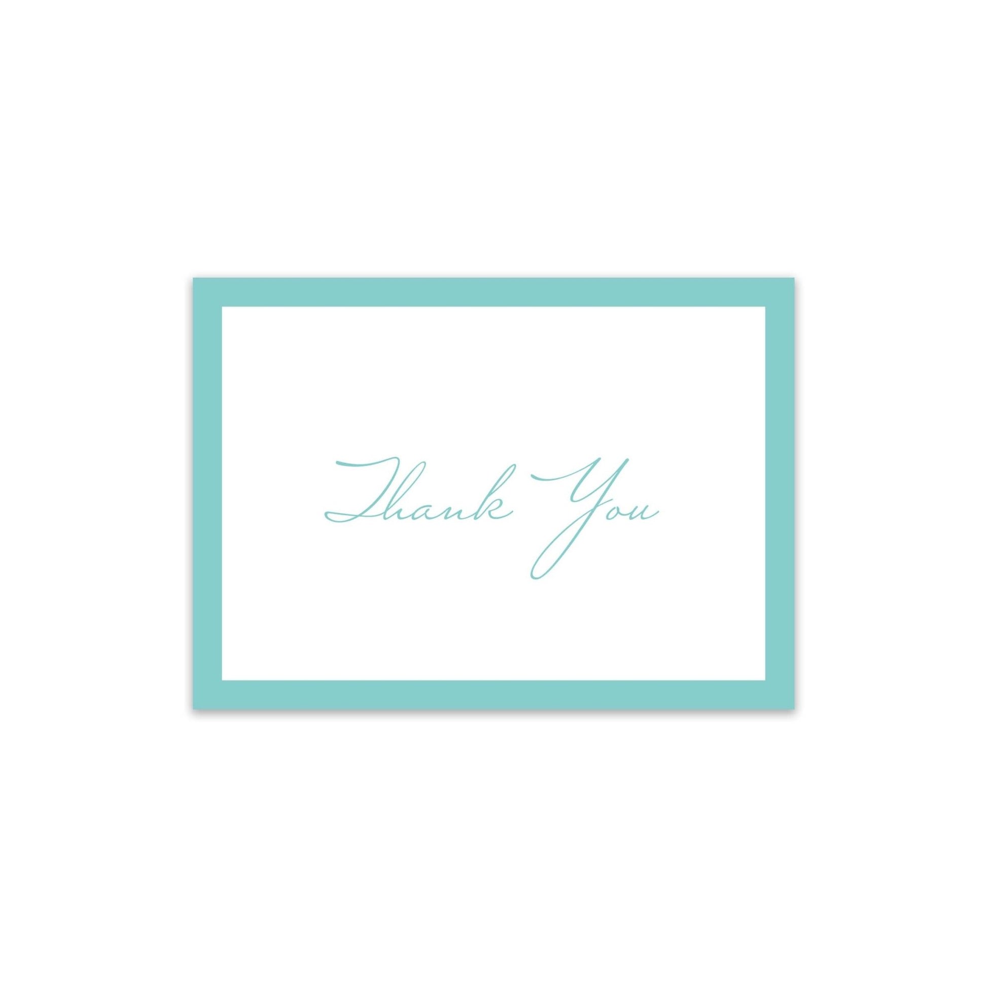 Hazel Border Thank You Card - Blú Rose