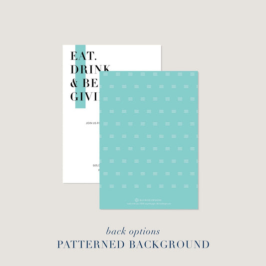 Highlight Fundraiser Invitations - Blú Rose
