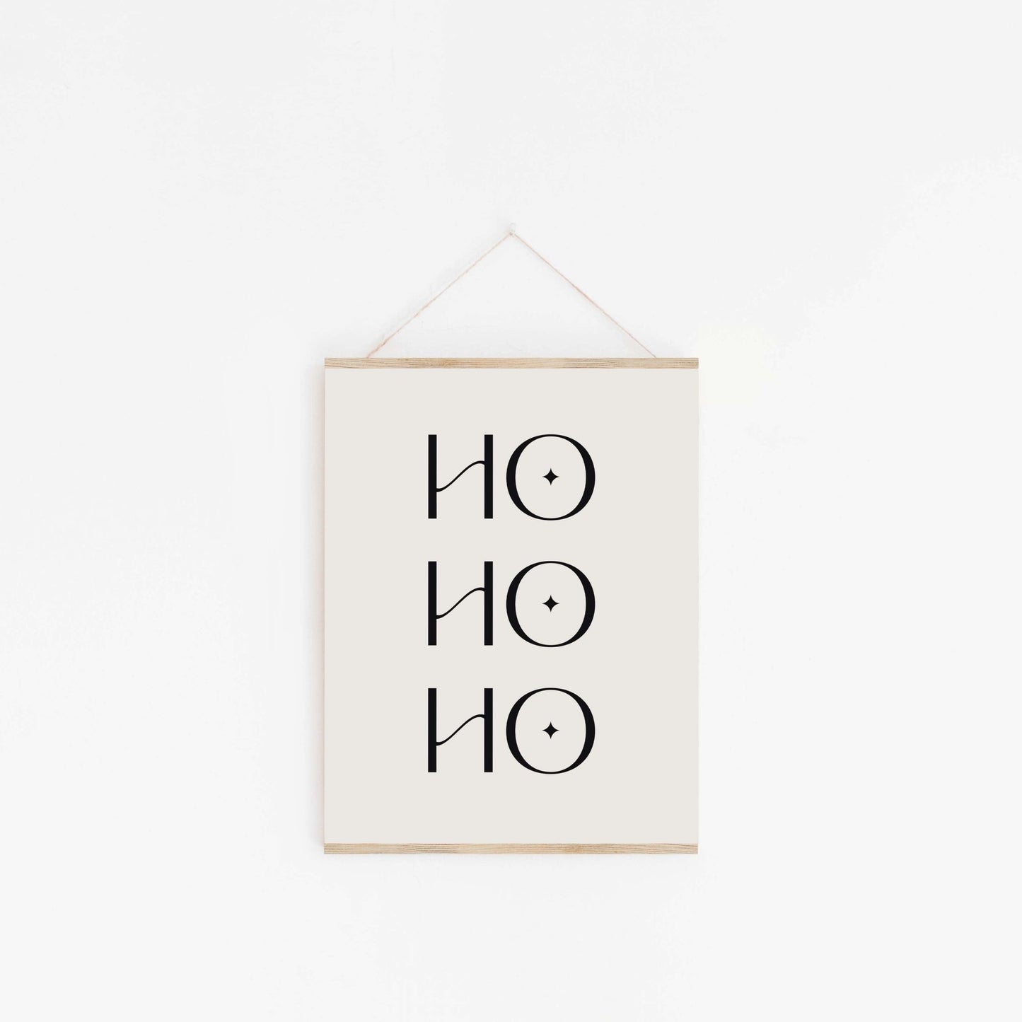 Ho Ho Ho Art Print - Blú Rose