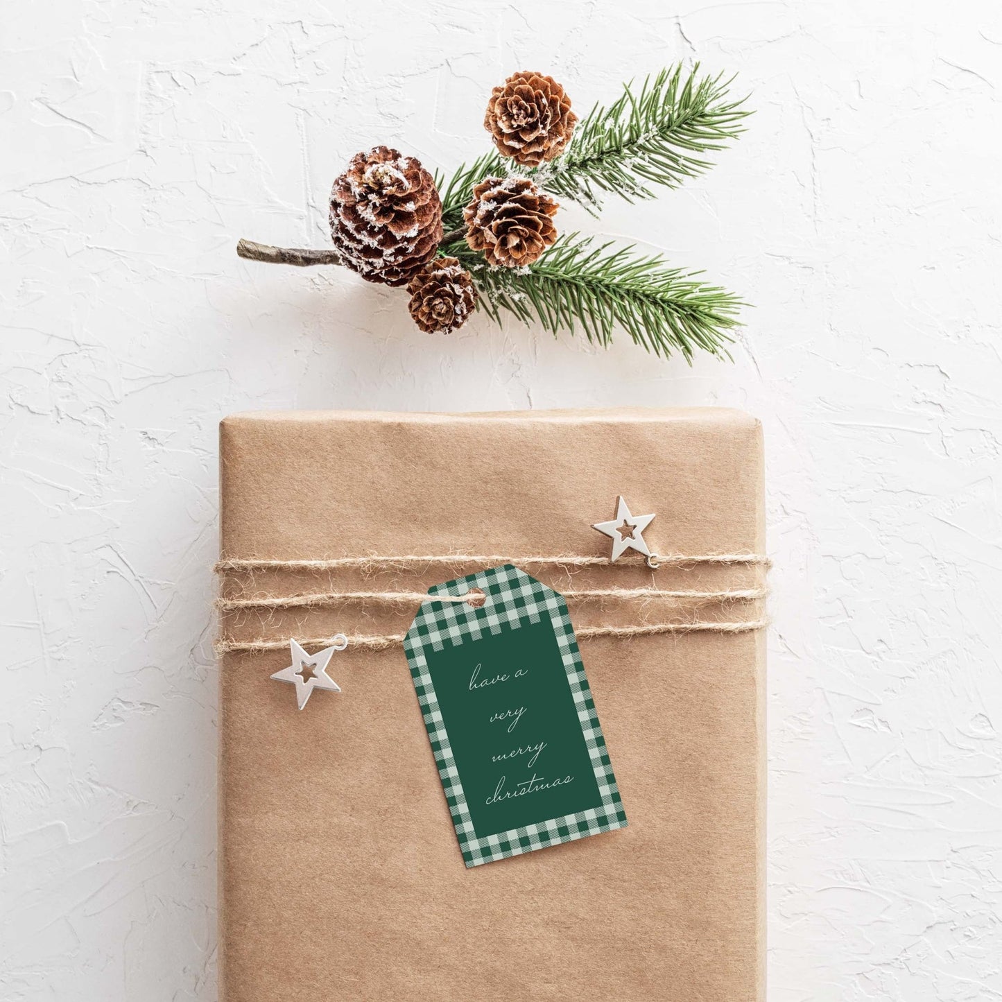 Holiday Plaid Gift Tags - Blú Rose