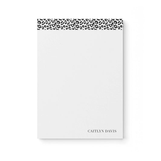 Leopard Notepad - Blú Rose