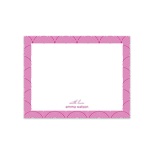 Lined Arches Notecards - Blú Rose