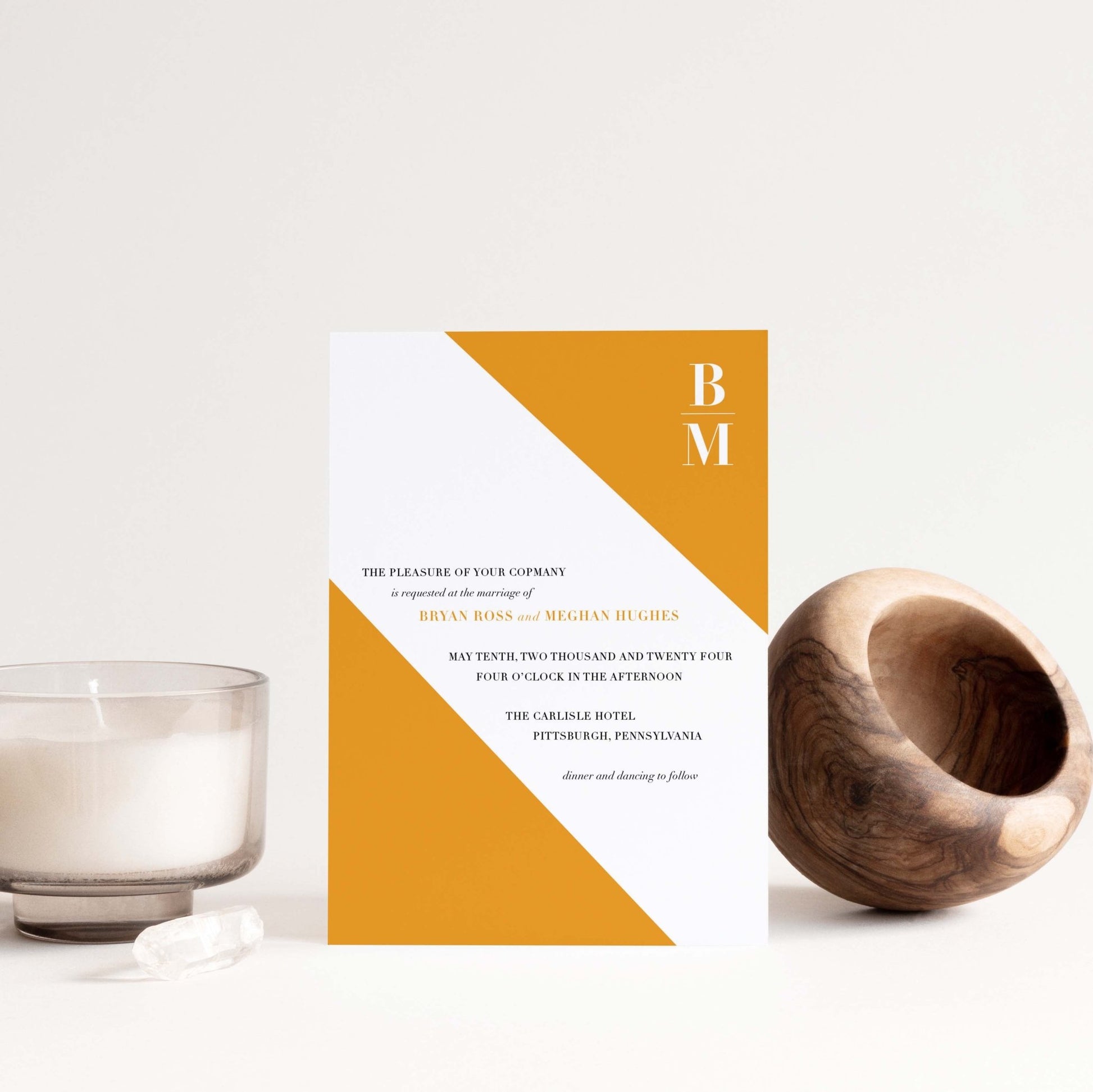 Meghan Wedding Invitations - Blú Rose