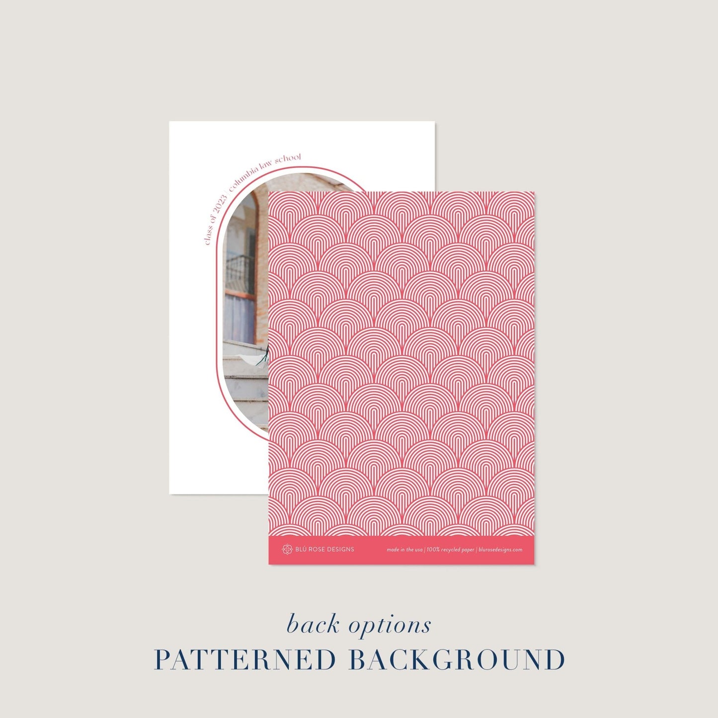 Minimal Geo Announcements - Blú Rose