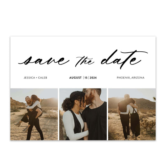 Minimal Save the Dates - Blú Rose