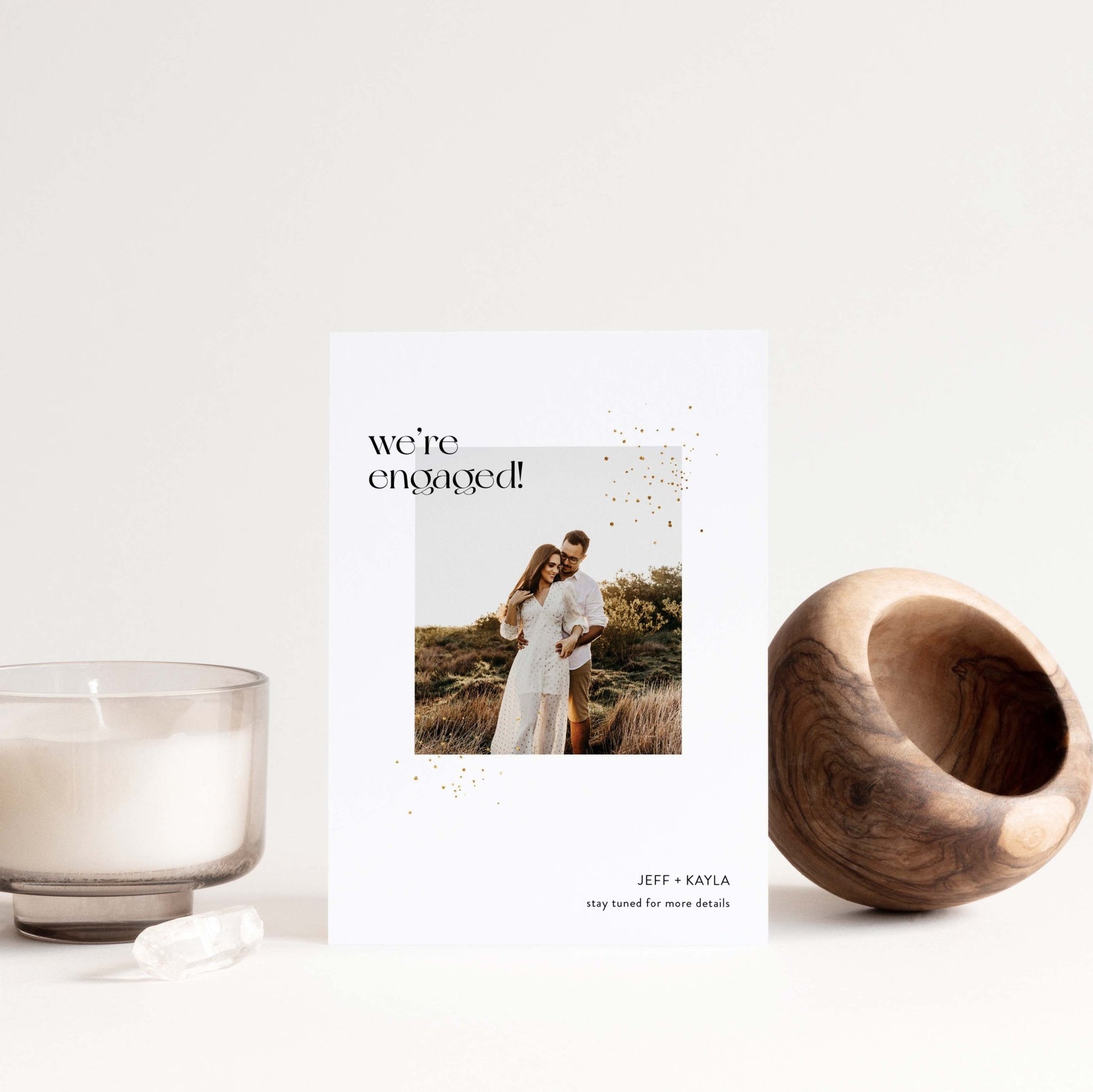 Minimal Sparkle Engagement - Blú Rose