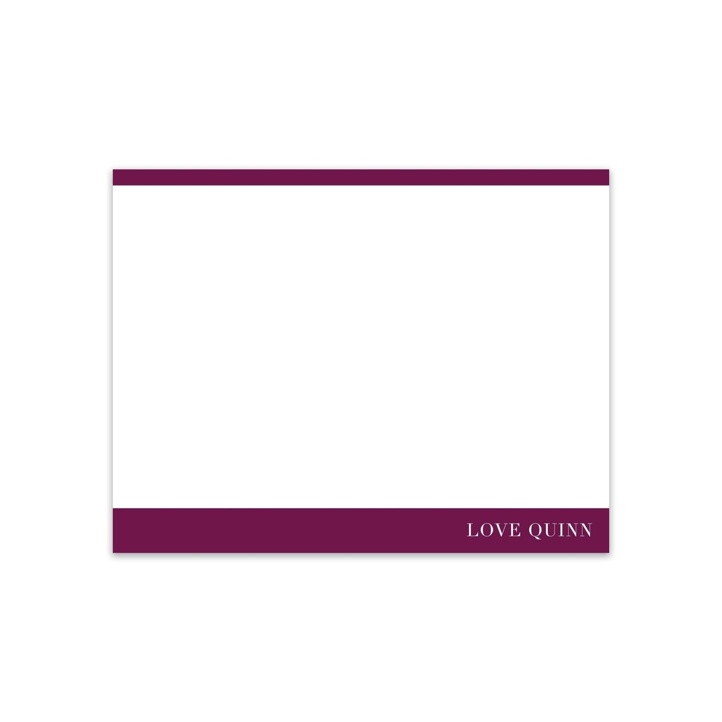 Mod Border Notecards - Blú Rose