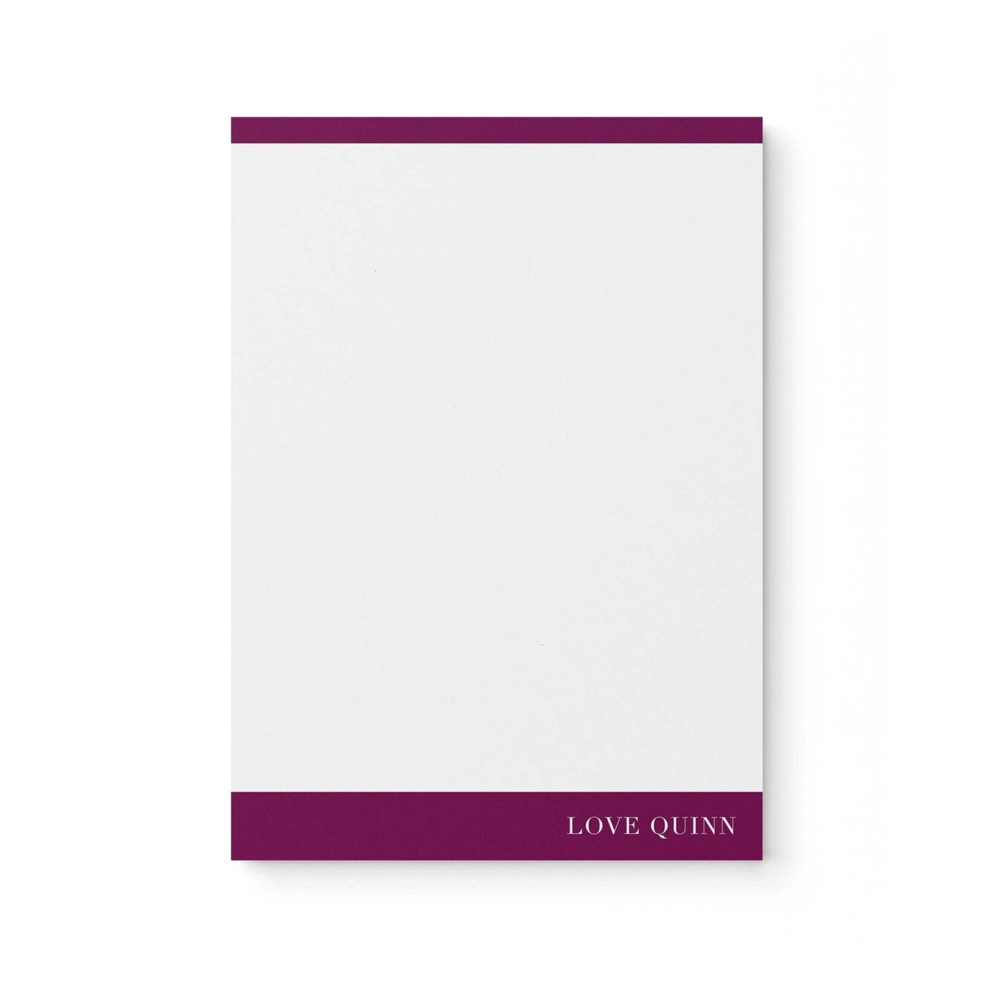 Mod Border Notepad - Blú Rose