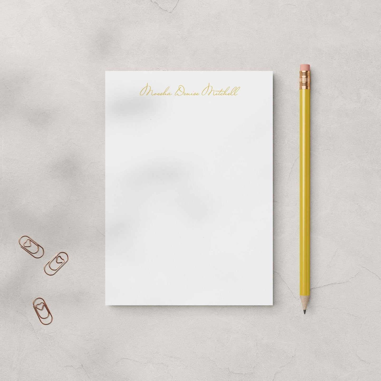 Moesha Notepad - Blú Rose