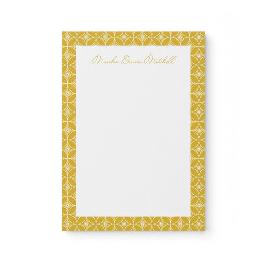 Moesha Pattern Notepad - Blú Rose