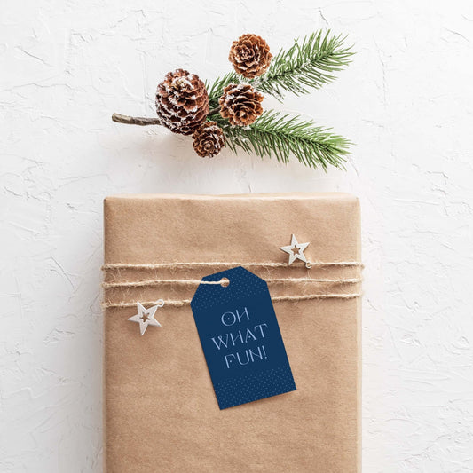 Oh What Fun Gift Tags - Blú Rose