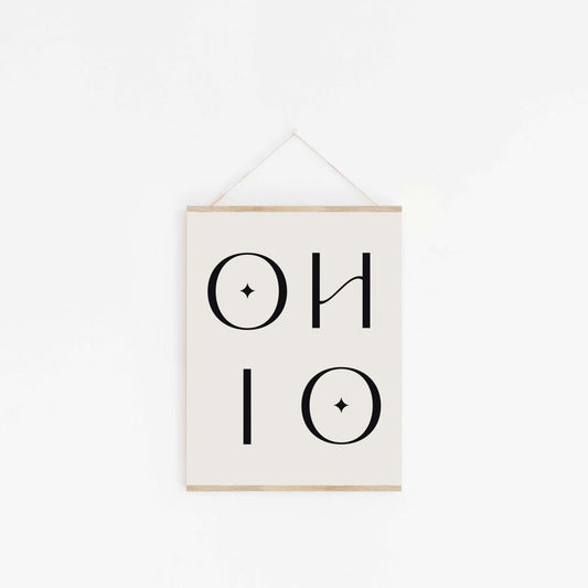Ohio Art Print - Blú Rose