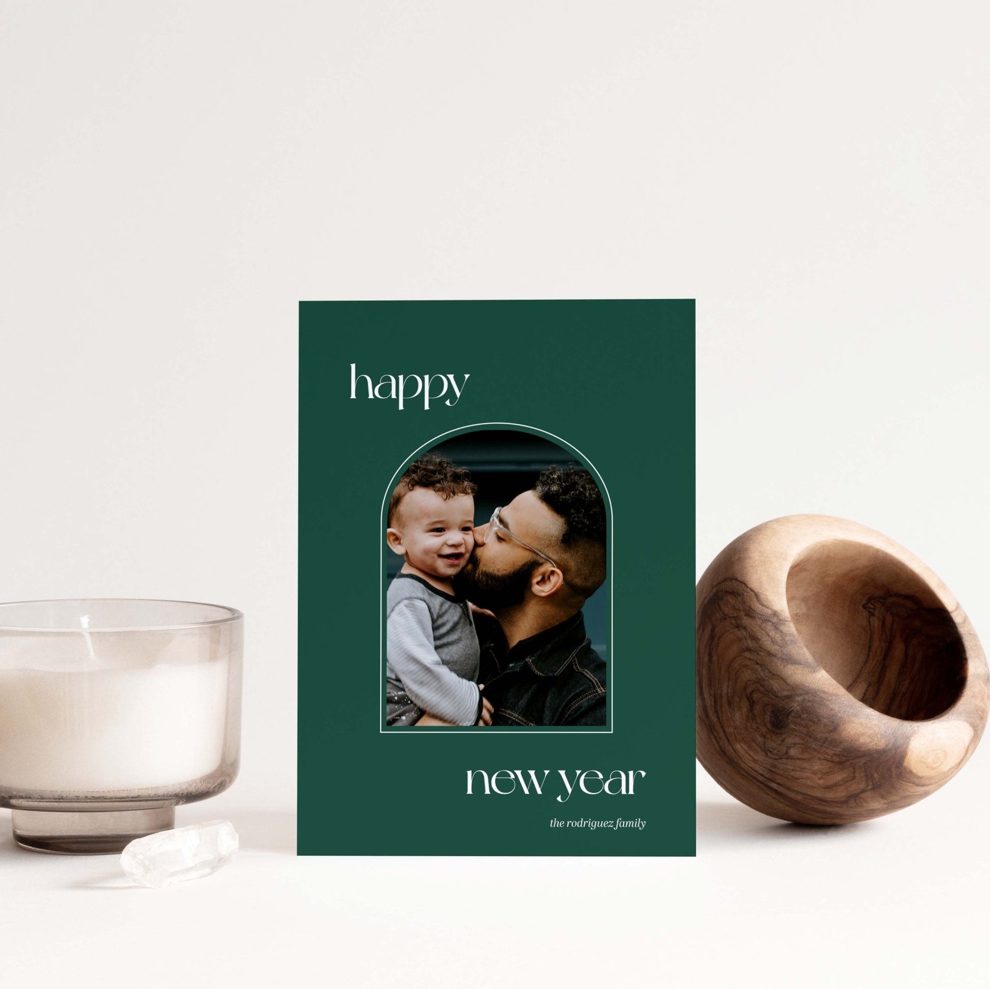 Photo Arch Holiday Cards - Blú Rose