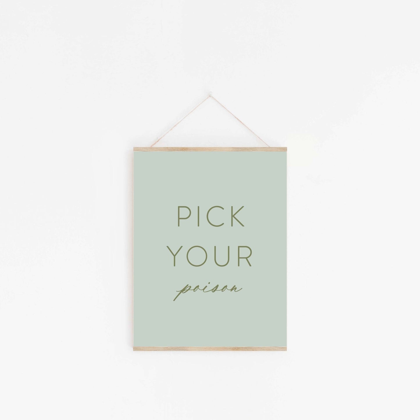 Pick Your Poison Art Print - Blú Rose