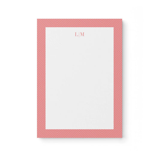 Pointed Lines Notepad - Blú Rose