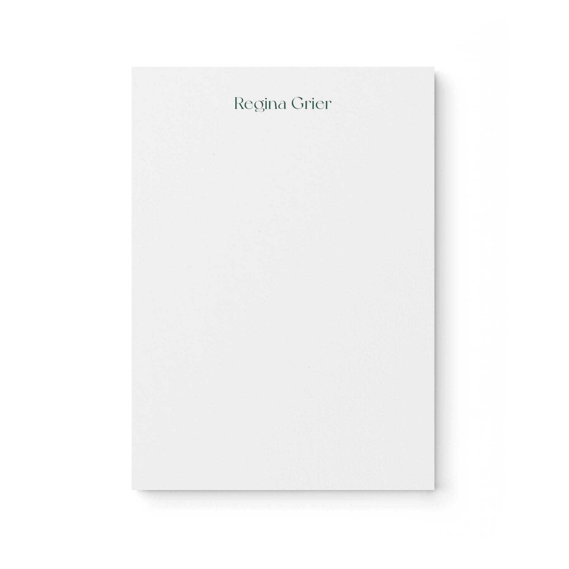 Regina Notepad + Notecard Set - Blú Rose