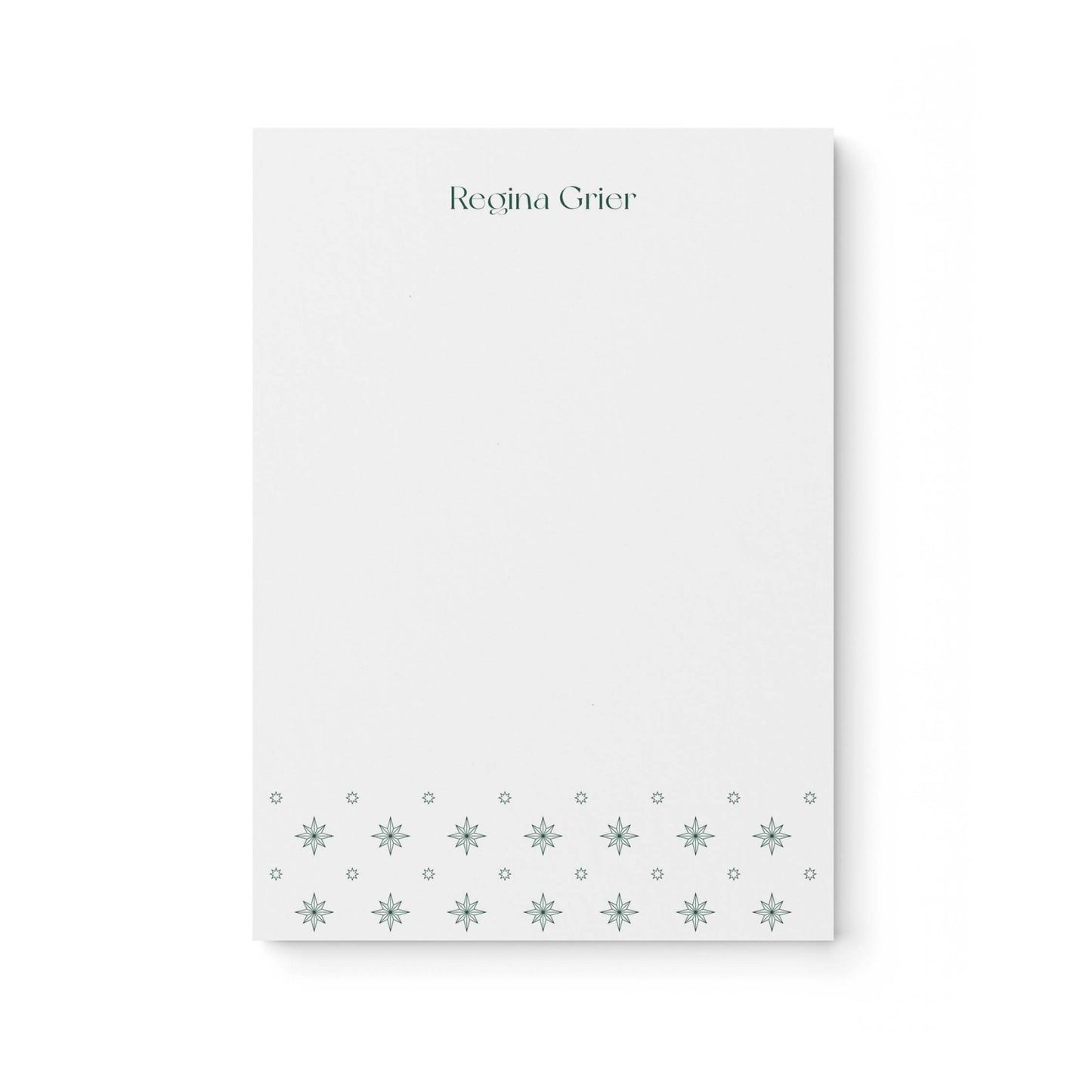 Regina Pattern Notepad - Blú Rose