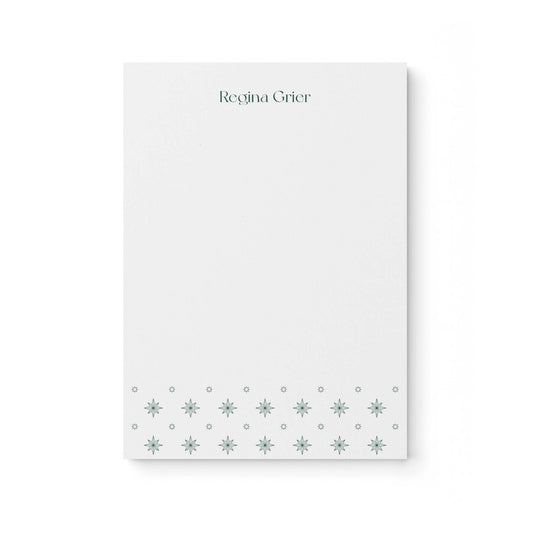 Regina Pattern Notepad - Blú Rose