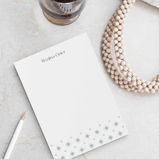 Regina Pattern Notepad - Blú Rose