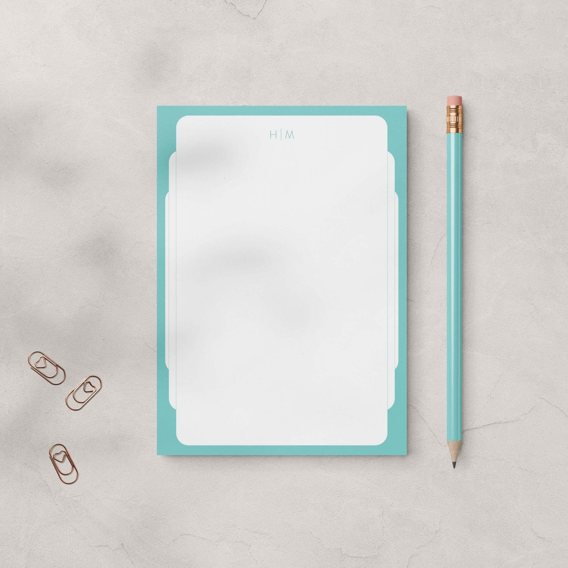 Retro Frame Notepad + Notecard Set - Blú Rose