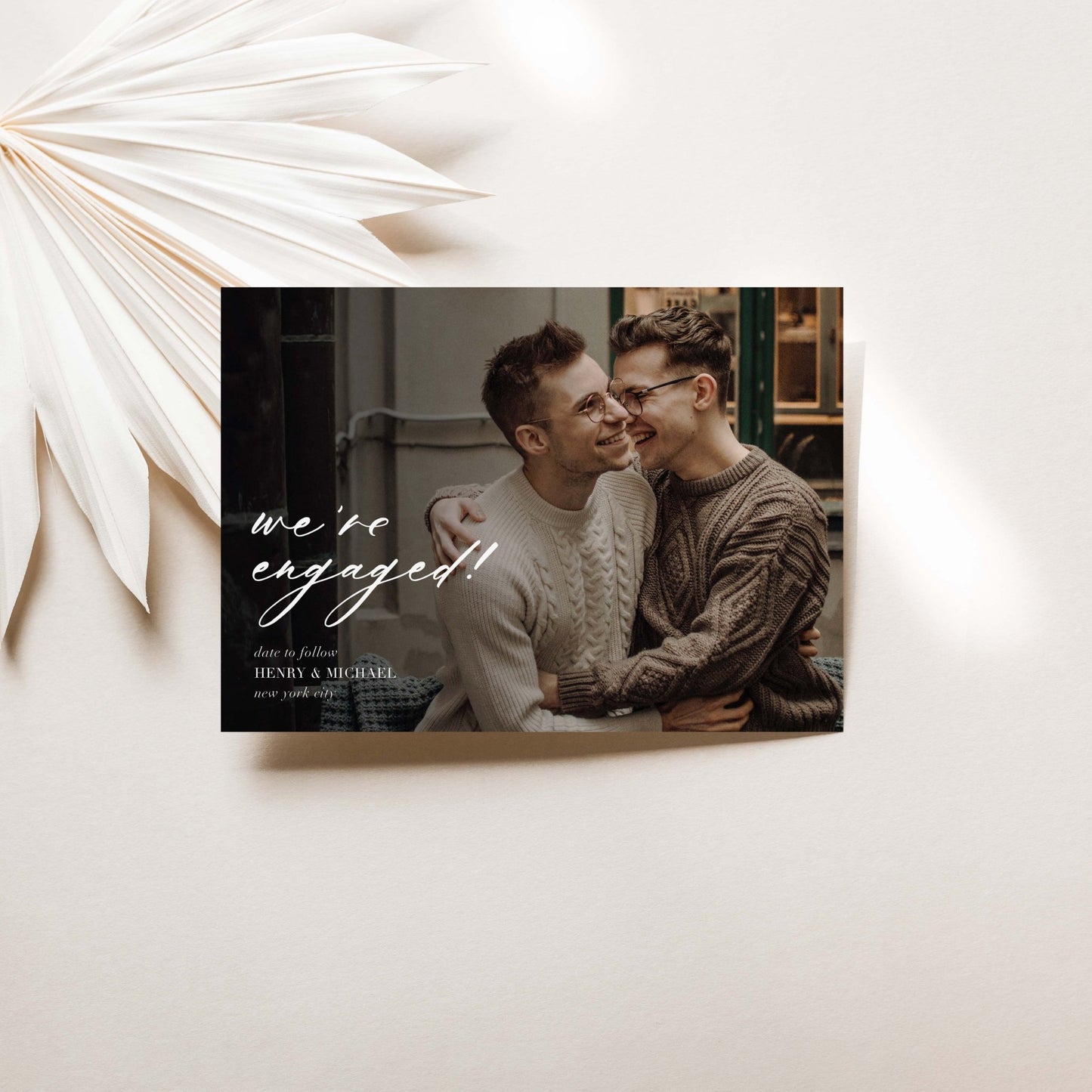 Romantic Script Engagement - Blú Rose