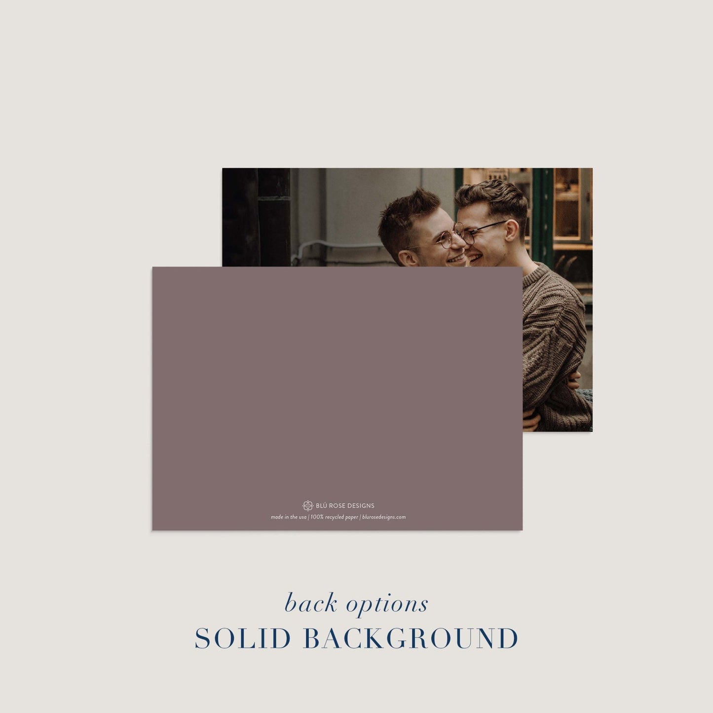 Romantic Script Engagement - Blú Rose
