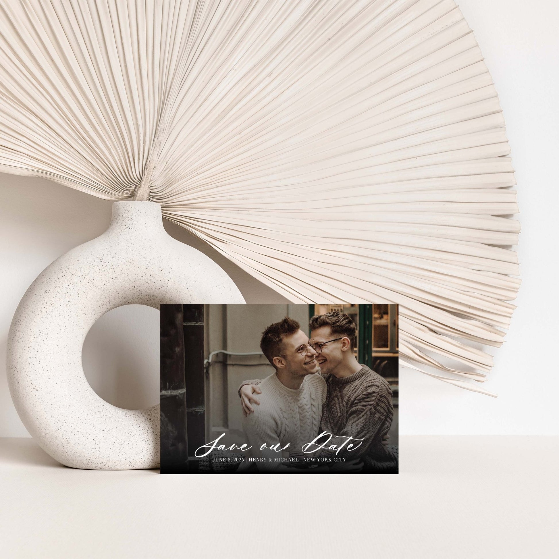 Romantic Script Save the Dates - Blú Rose