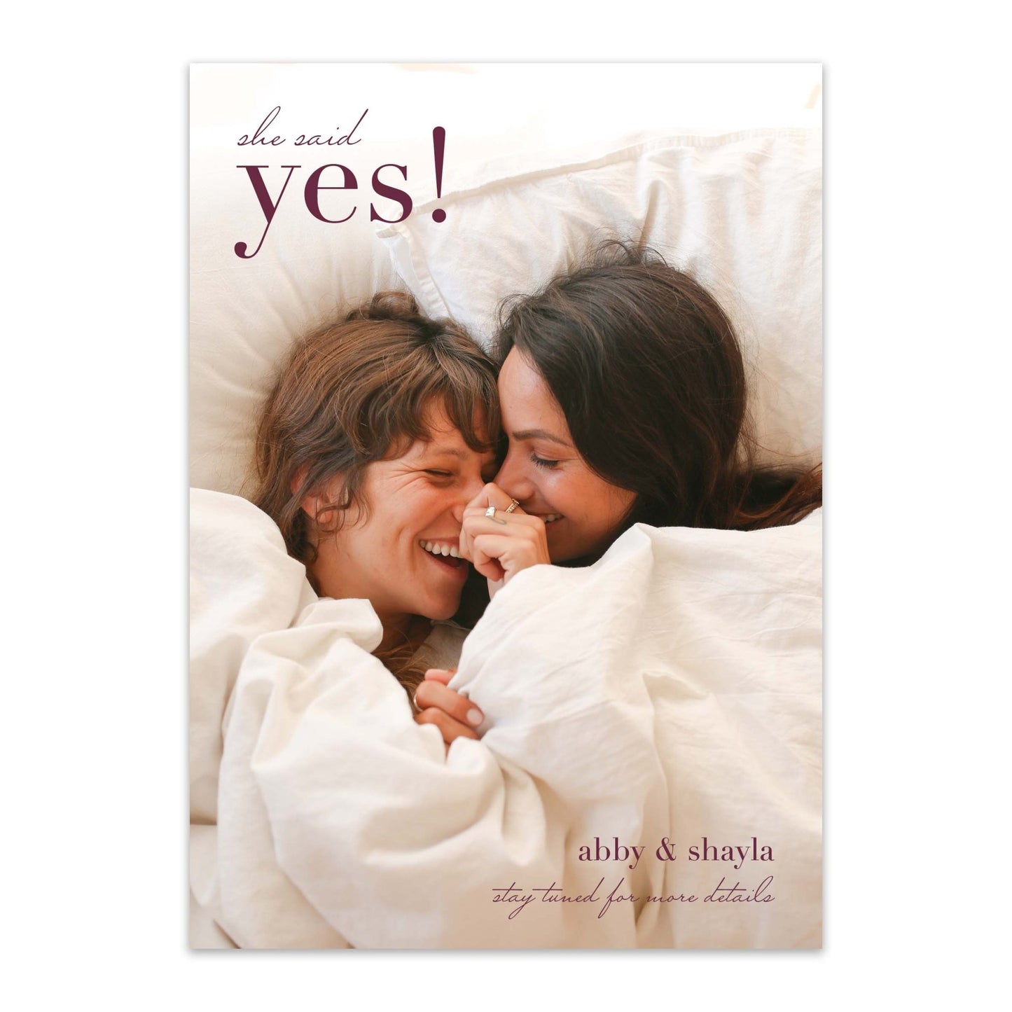 Said Yes Engagement - Blú Rose