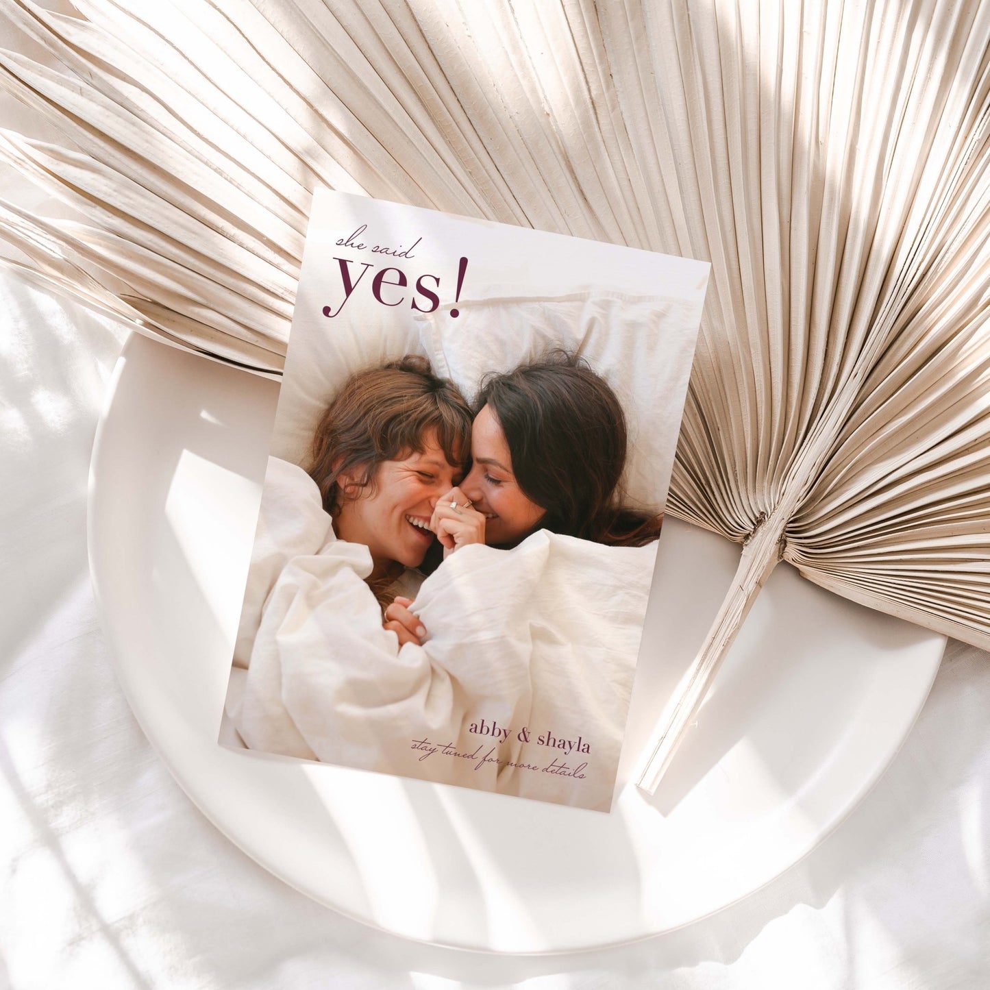 Said Yes Engagement - Blú Rose