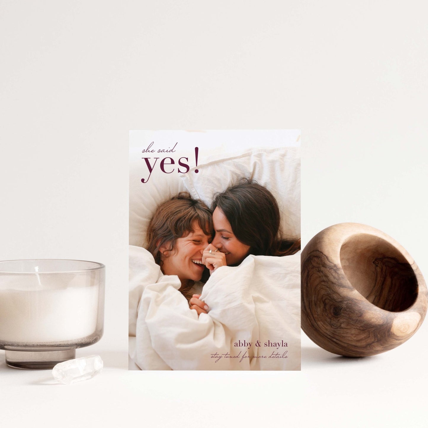 Said Yes Engagement - Blú Rose