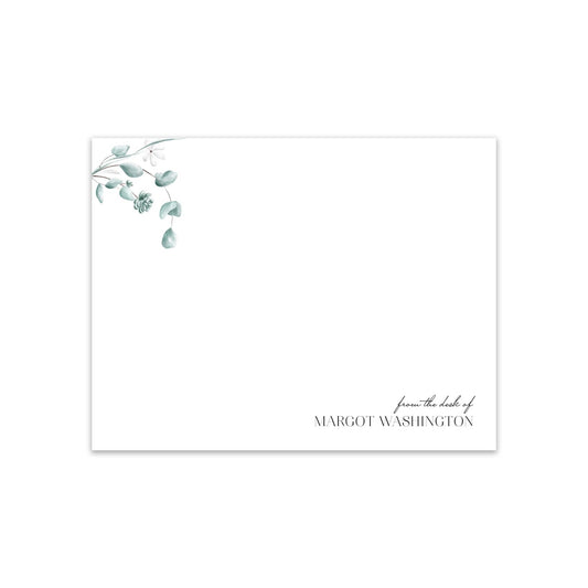 Simple Floral Notecards - Blú Rose