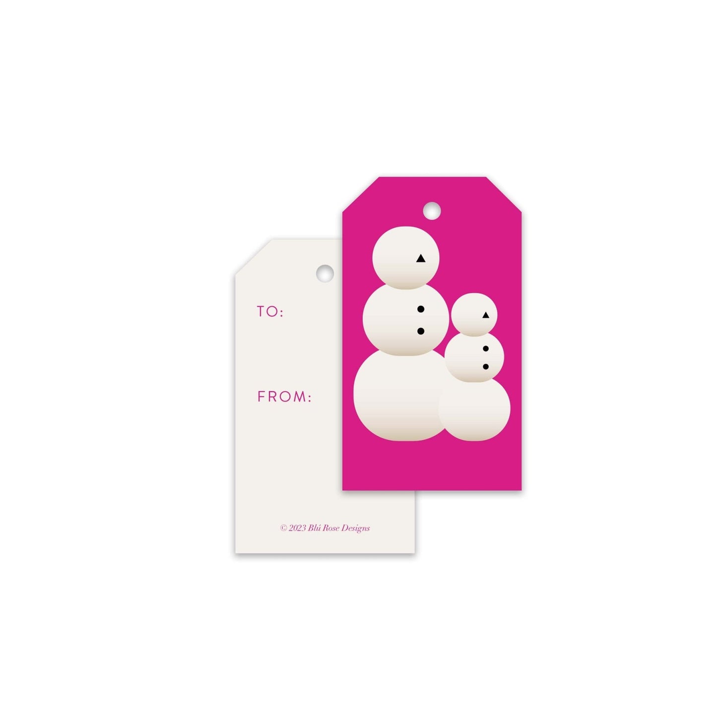Snow People Gift Tags - Blú Rose