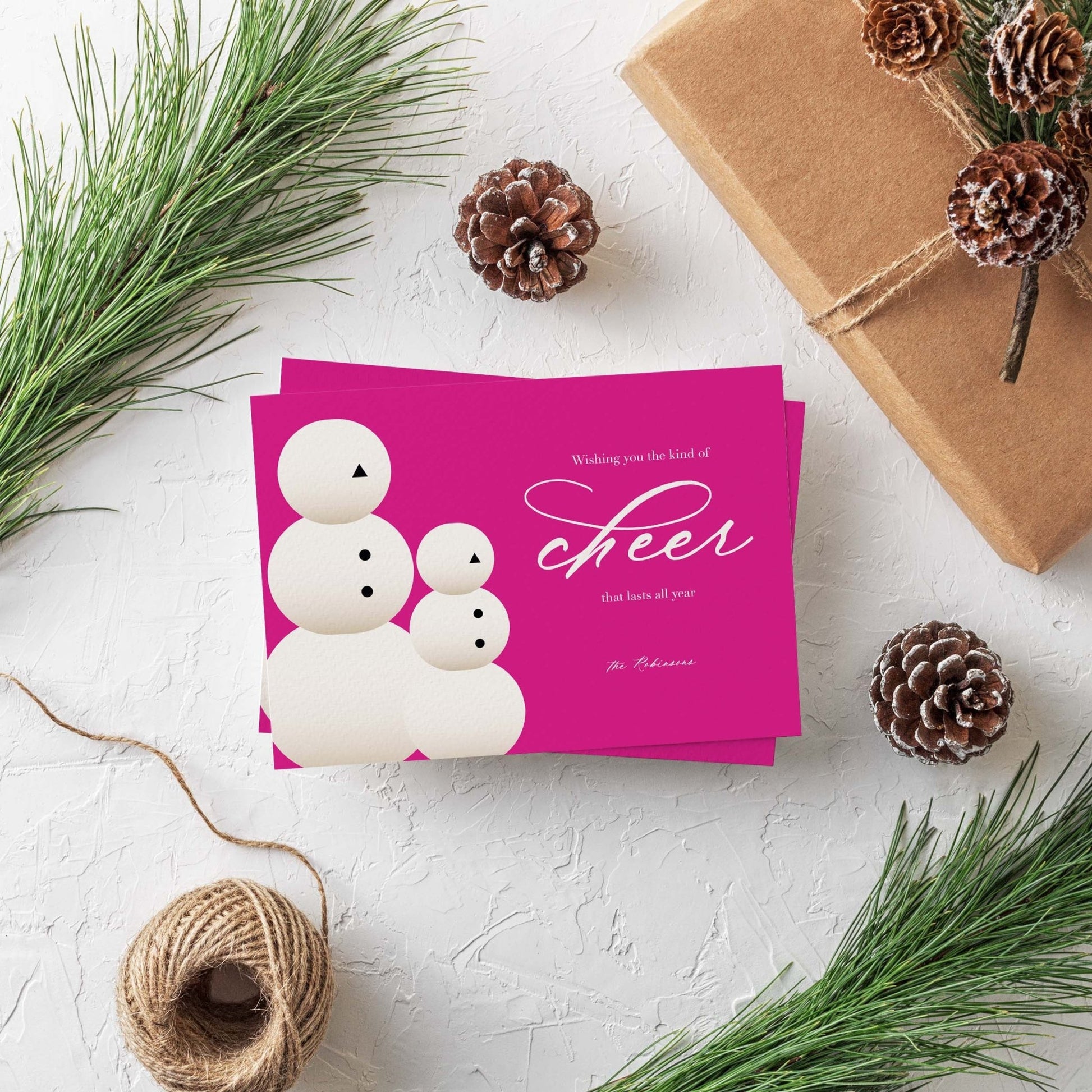 Snow People Holiday Cards - Blú Rose