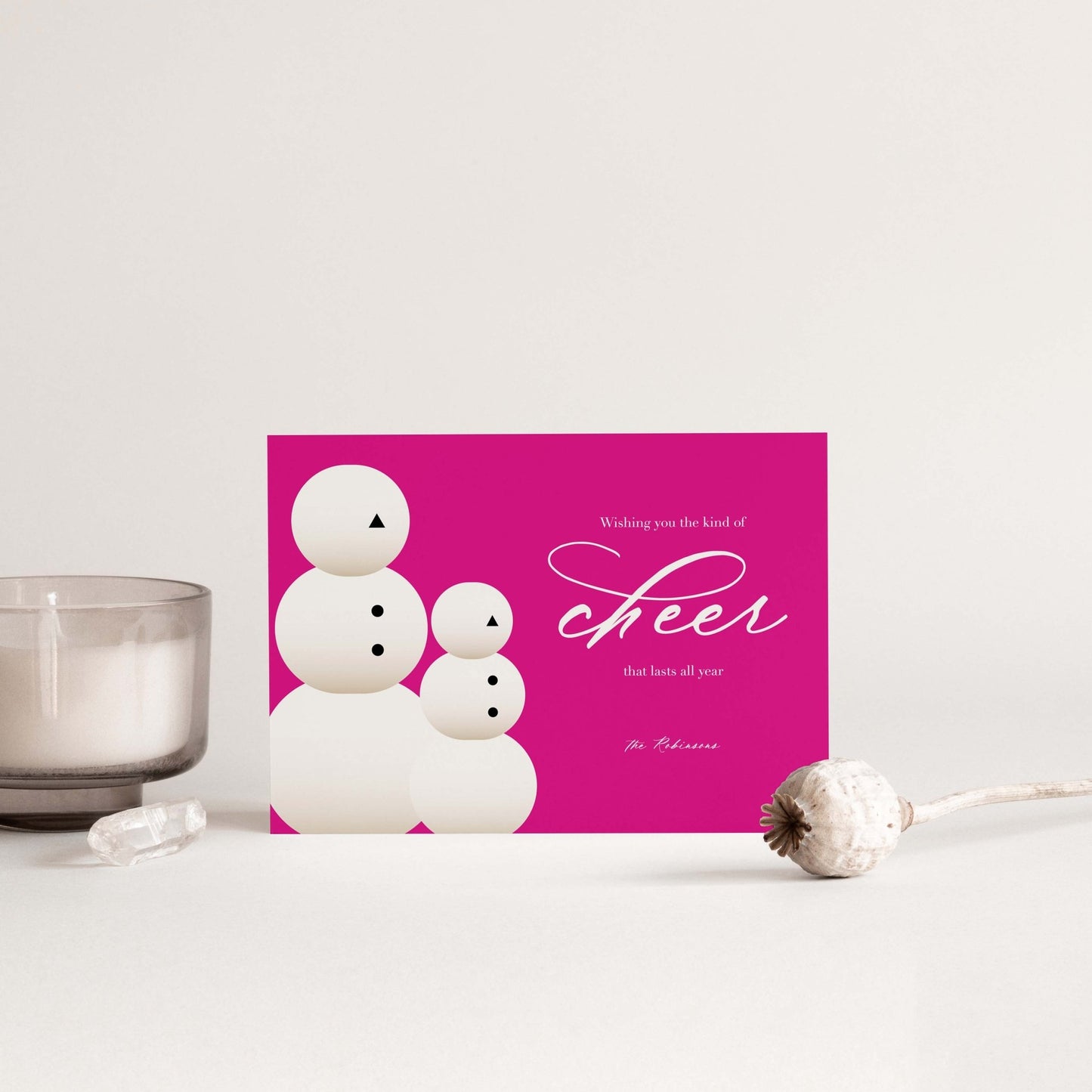 Snow People Holiday Cards - Blú Rose