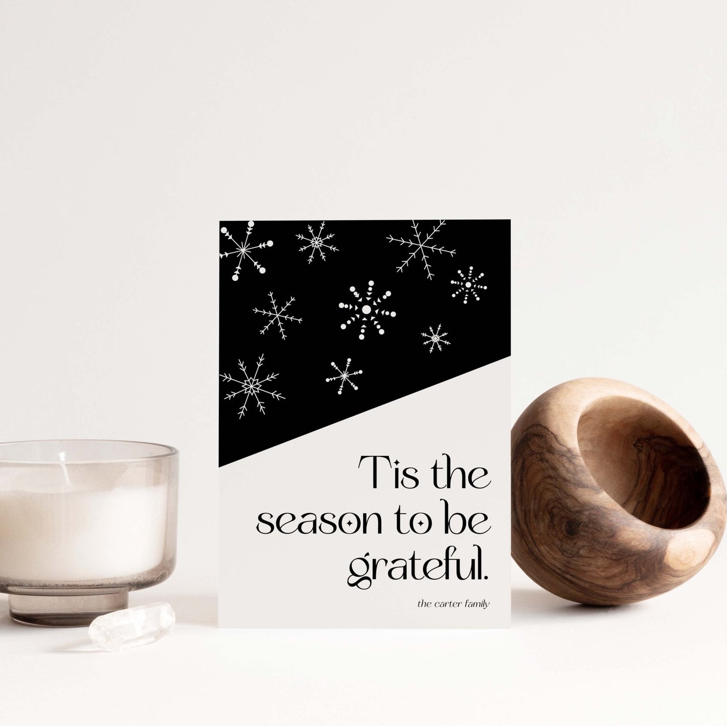 Snowflake Hill Holiday Cards - Blú Rose