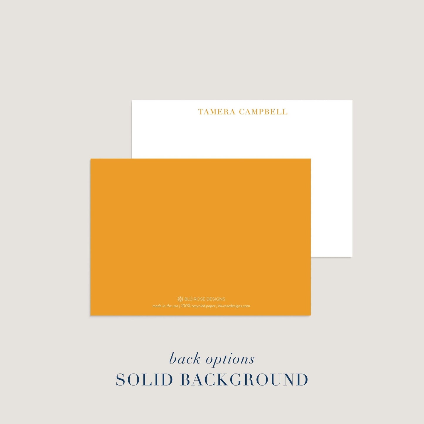 Tamera Notepad + Notecard Set - Blú Rose