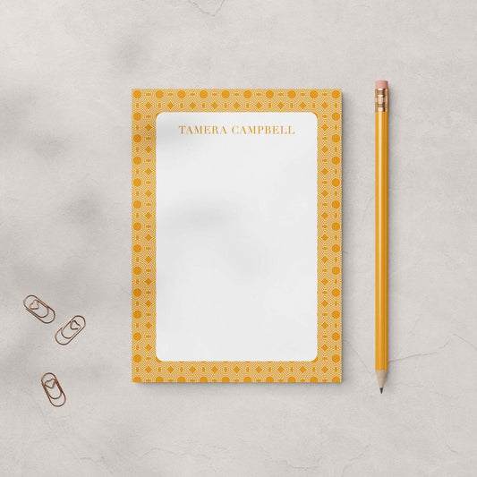 Tamera Pattern Notepad - Blú Rose