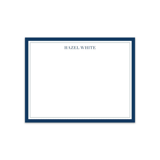 Traditional Border Notecards - Blú Rose