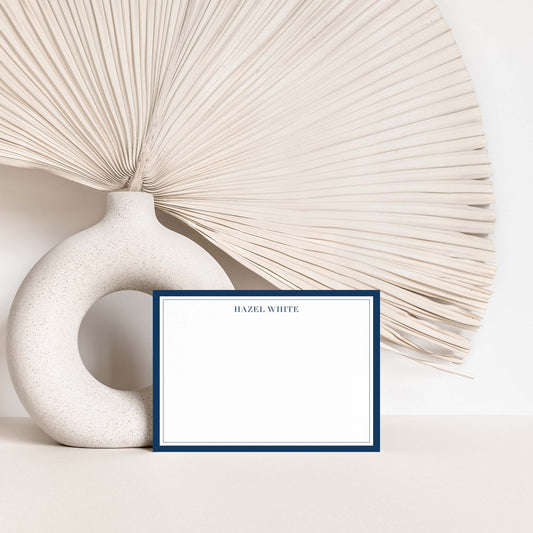 Traditional Border Notepad + Notecard Set - Blú Rose